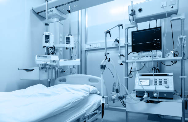 istock Intensive care unit in hospital 1644195311