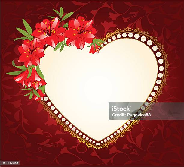 Fundo Bonito Com Rendas E Ornamentos De Flores Vector - Arte vetorial de stock e mais imagens de Artigo de Decoração