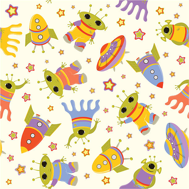 illustrations, cliparts, dessins animés et icônes de motif sans couture bébé - vibrant color pattern small transportation