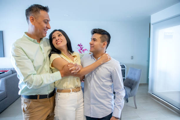 istock Mexican family at home 1644231492