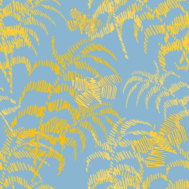 ilustrações de stock, clip art, desenhos animados e ícones de tropical abstract vector background. - tree decoration flower carpet