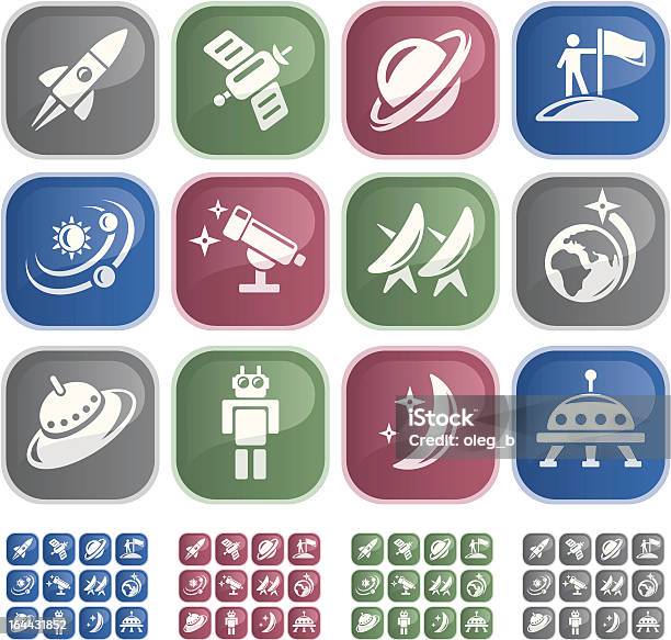 Espace Button Space Buttons Stock Illustration - Download Image Now - Alien ...