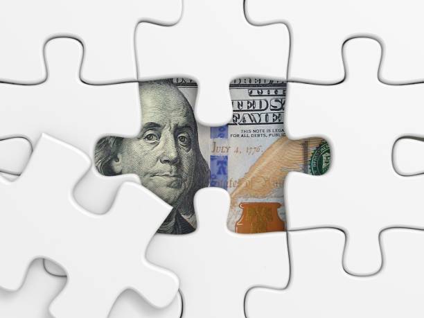 istock Money finance solution business strategy puzzle 1644323804