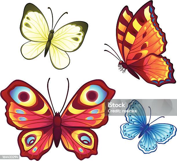 벡터 나비 나비에 대한 스톡 벡터 아트 및 기타 이미지 - 나비, 쐐기풀나비, 배추흰나비
