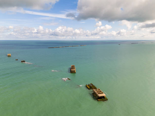 istock Old bridge parts in Normandy 1644345864