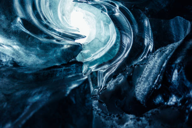 istock Rocks of ice inside vatnajokull glacier 1644357439
