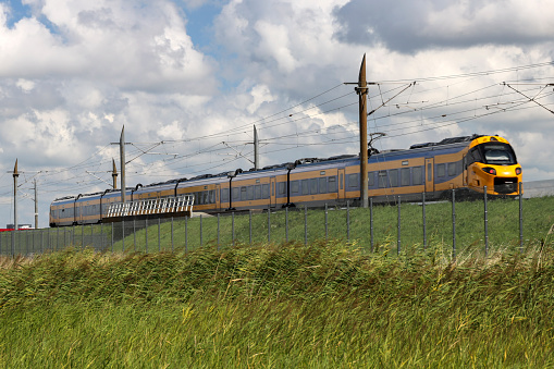 ICNG intercity train in the netherlands as new train builded by Alstom on the Coradia Stream platform