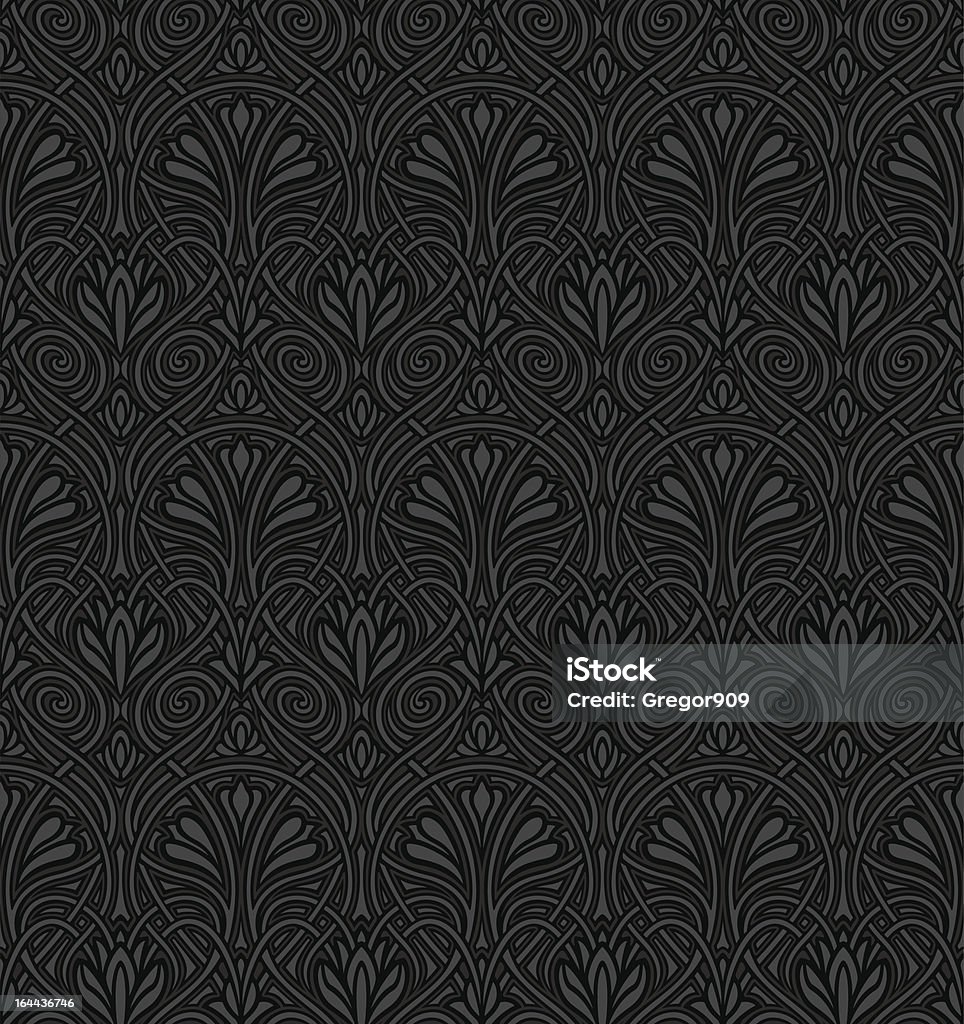 Seamless Art Nouveau wallpaper Seamless Art Nouveau wallpaper! Art Nouveau stock vector