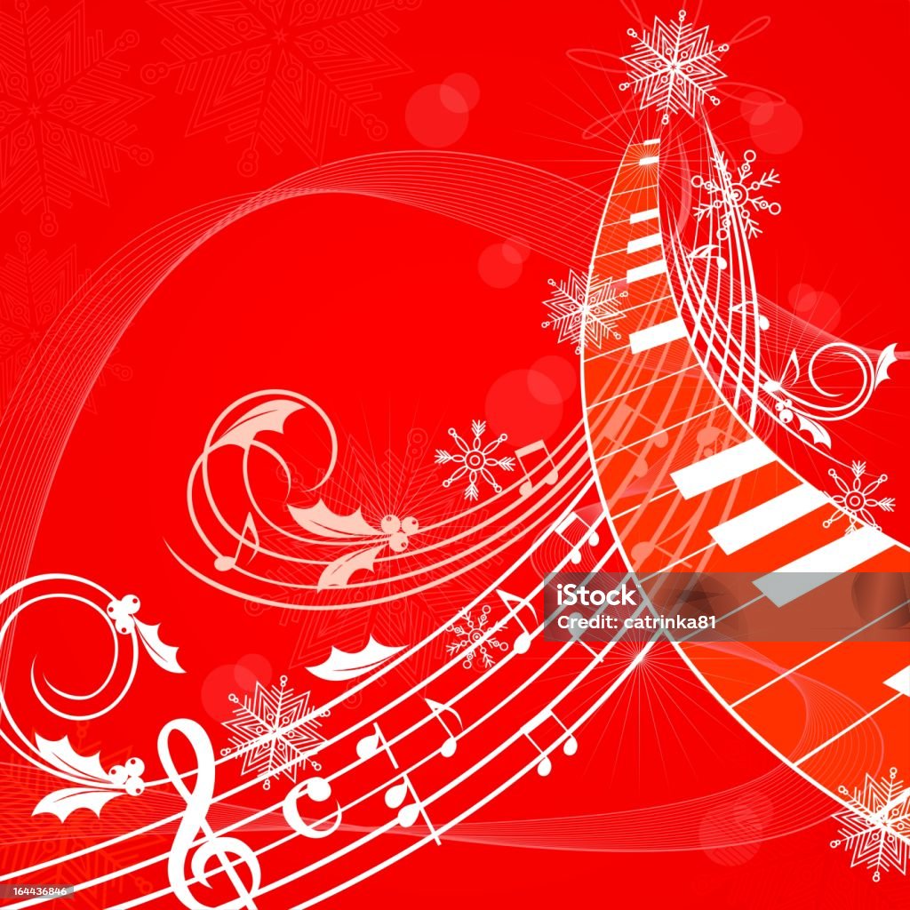 Рождество Музыкальный фон - Векторная графика Фоновые изображения роя�лти-фри