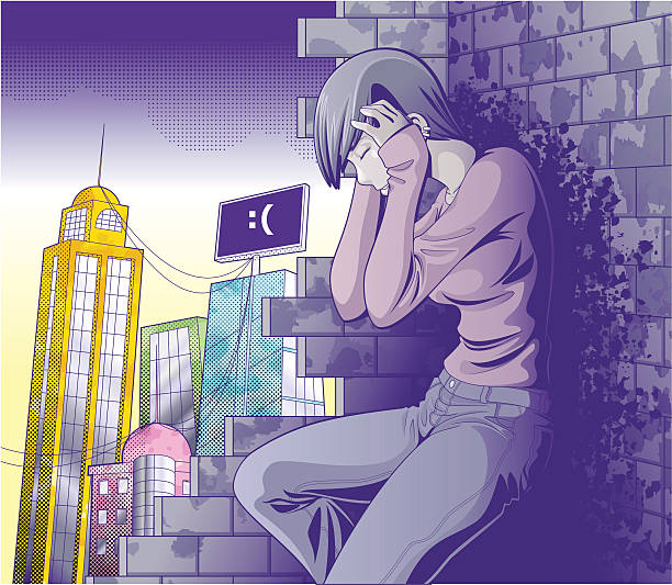 Depressed Anime Girl Illustrations, Royalty-Free Vector Graphics & Clip Art  - iStock