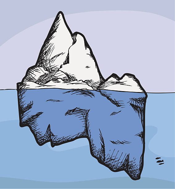 ilustrações de stock, clip art, desenhos animados e ícones de icebergue - climate change south pole antarctica