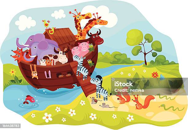 Noahs Ark Stock Illustration - Download Image Now - Ark, Illustration, Design