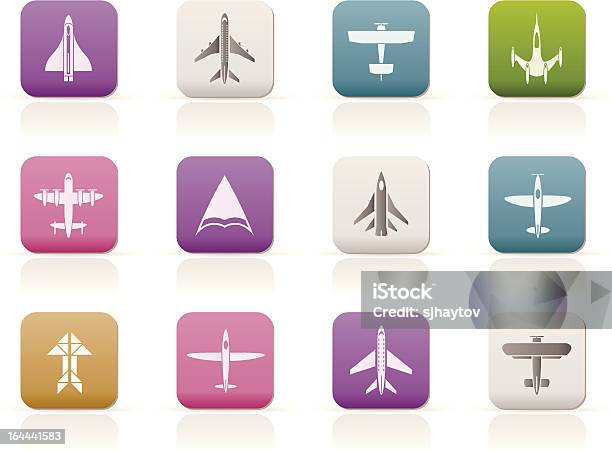 Different Types Of Plane Icons - アイコンのベクターアート素材や画像を多数ご用意 - アイコン, アイコンセット, イラストレーション