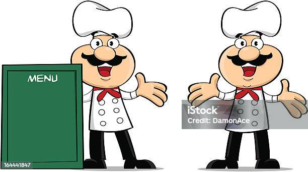 Rectangular Happy Chef Happy Chef Stock Illustration - Download Image Now - Adult, Baker ...