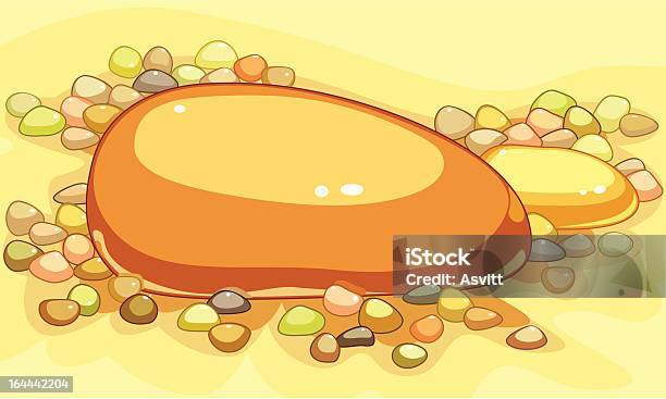 Scattering Of Sea Stones Stock Illustration - Download Image Now - Beach, Boulder - Rock, Brightly Lit