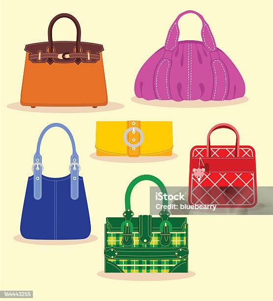 Woman Handbag Collection Set Stock Illustration - Download Image Now -  Luxury, Purse, Adult - iStock