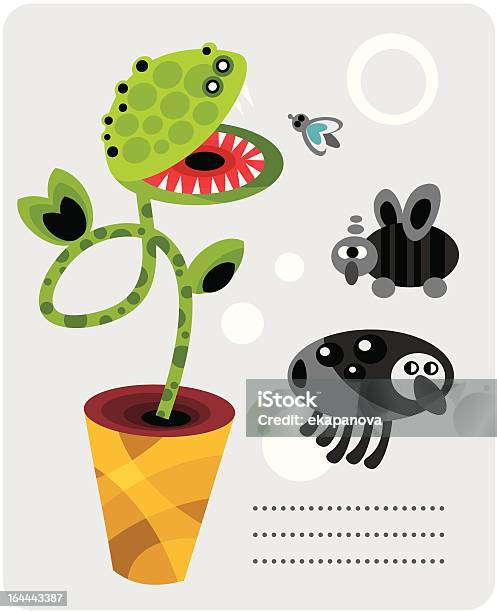 かわいい植物のモンスター昆虫ます - イラストレーションのベクターアート素材や画像を多数ご用意 - イラストレーション, カワイイ, ゾンビ