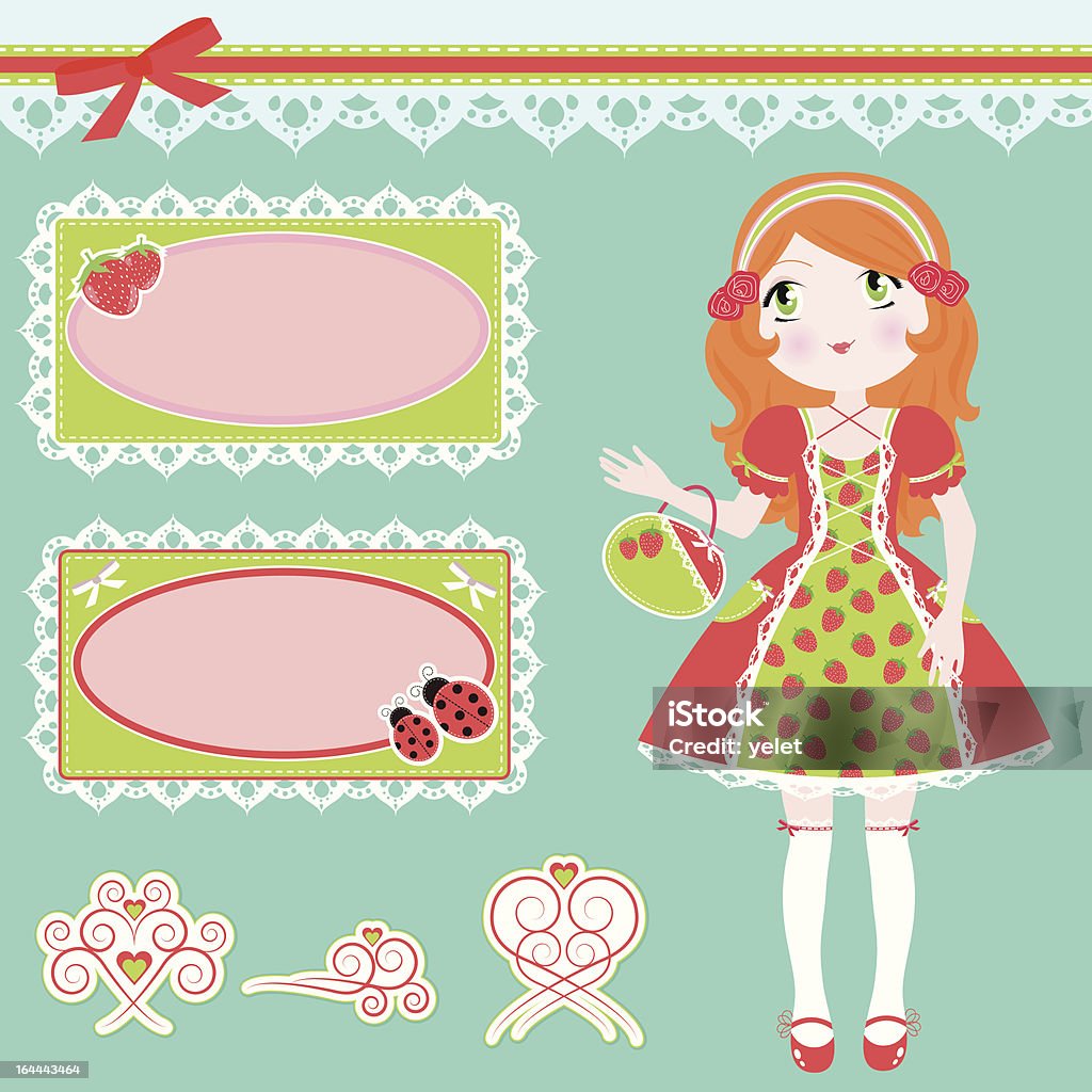 Cute Design Elements Stock Illustration - Download Image Now - Bag ...