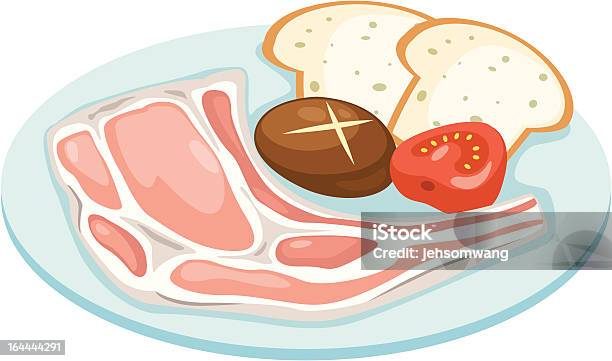 Ilustración de Juego De Carne y más Vectores Libres de Derechos de Alimento - Alimento, Asado - Alimento cocinado, Bistec