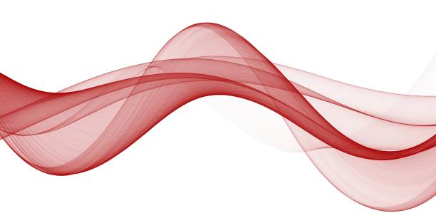 istock Abstract elegant decorative modern red wave design banner background 1644442927