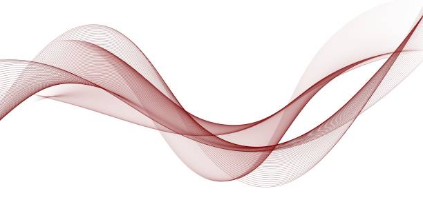 istock Abstract elegant decorative modern red wave design banner background 1644443439