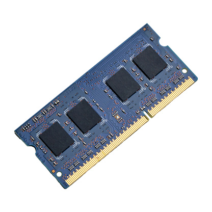 a laptop component called SODIMM to improve multi-tasking performance in computer programs