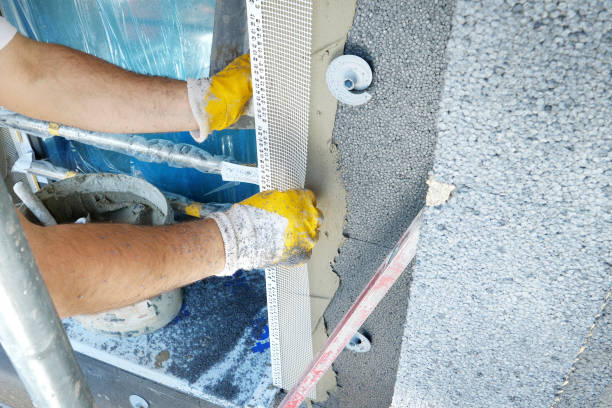 istock Construction site - insulation of a buildings facade 1644452853