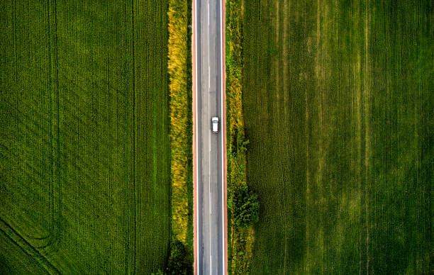 istock Above road in rural district 1644486914