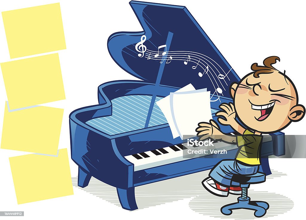 little Musicien - clipart vectoriel de Art libre de droits