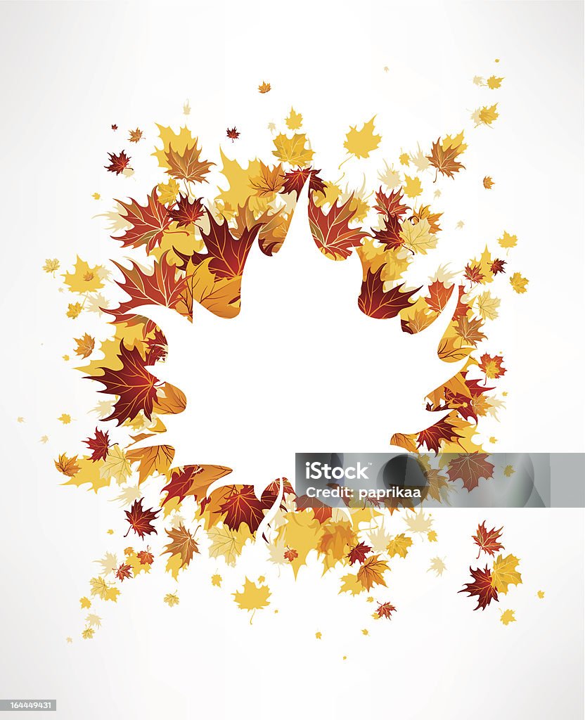 Maple leaves background Maple leaves background with space for text Abstract stock vector