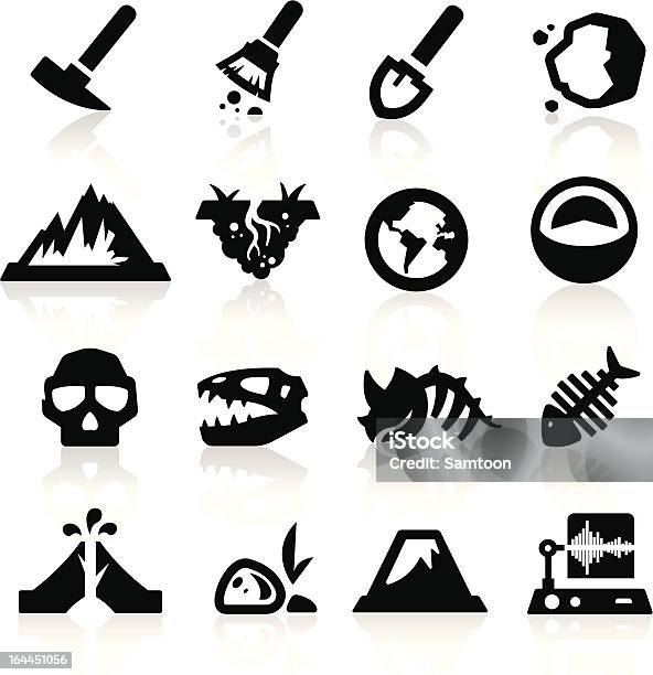 Geology Icons Stock Illustration - Download Image Now - Icon Symbol, Geology, Dirt