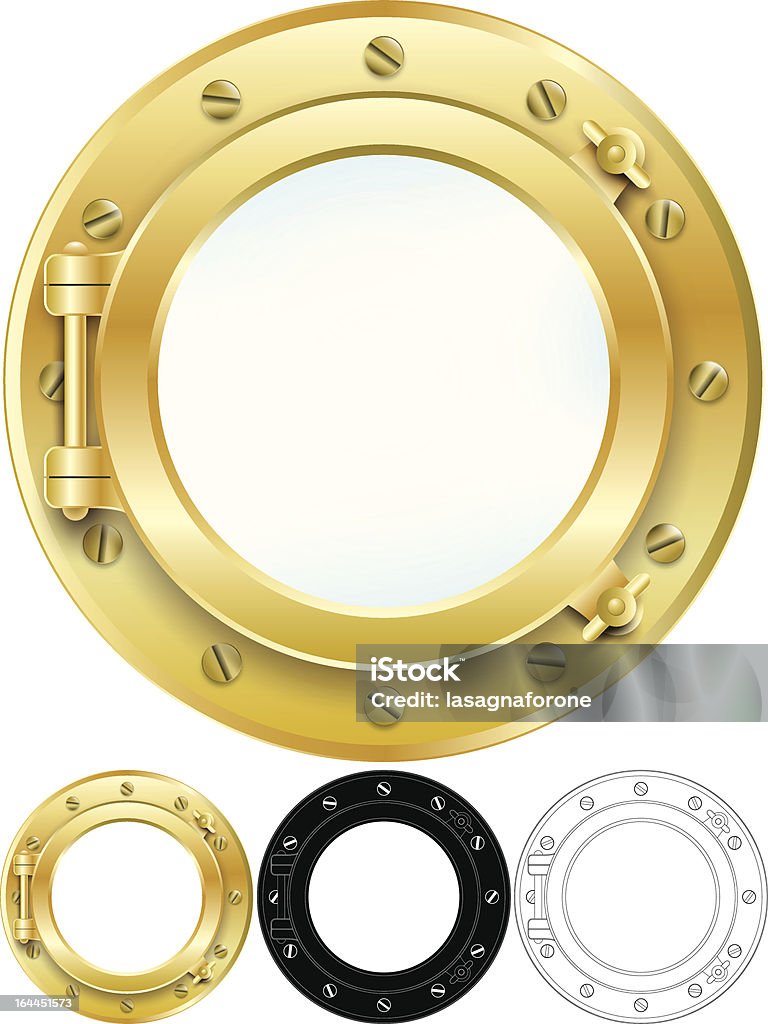 Porthole - Vetor de Vigia royalty-free