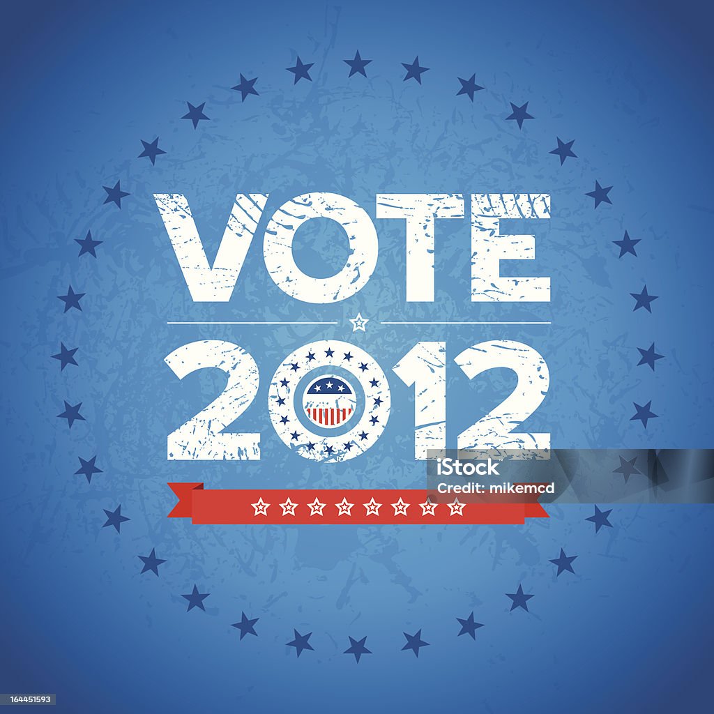 投票 2012 年の背景 - 2012年のロイヤリティフリーベクトルアート
