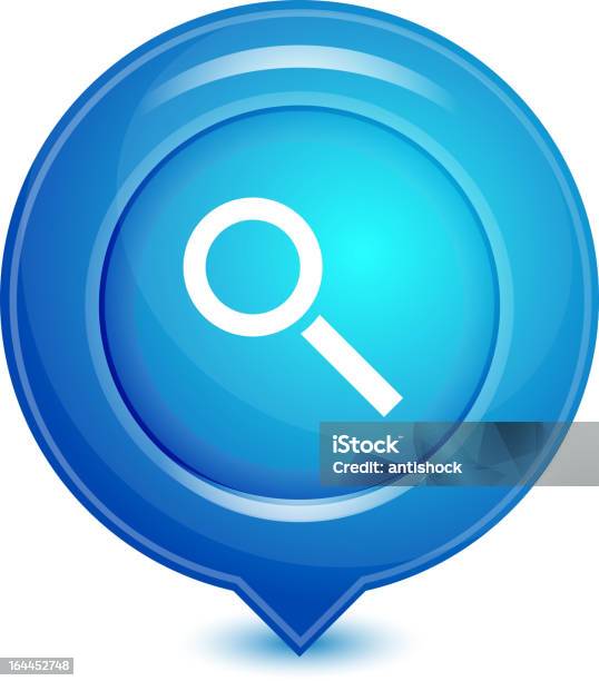Search. Sign Drawing Vector Map Pointer Sign With Search Symbol Stock Illustration ...