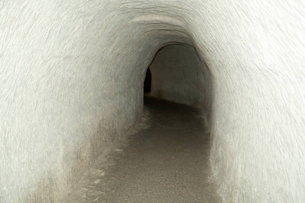 Three hundred years old in chalk carved tunnels over twenty meters under the city of Chelm (Poland).