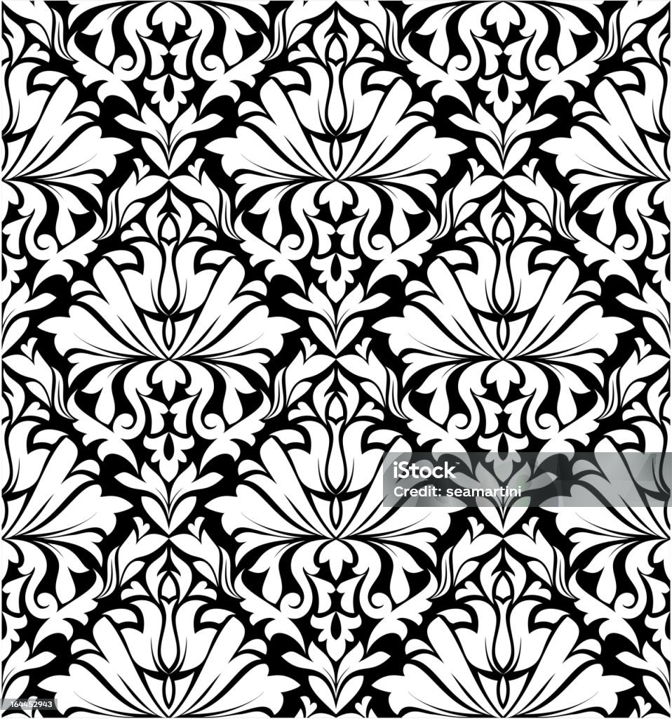 Floral seamless pattern - Vetor de Abstrato royalty-free