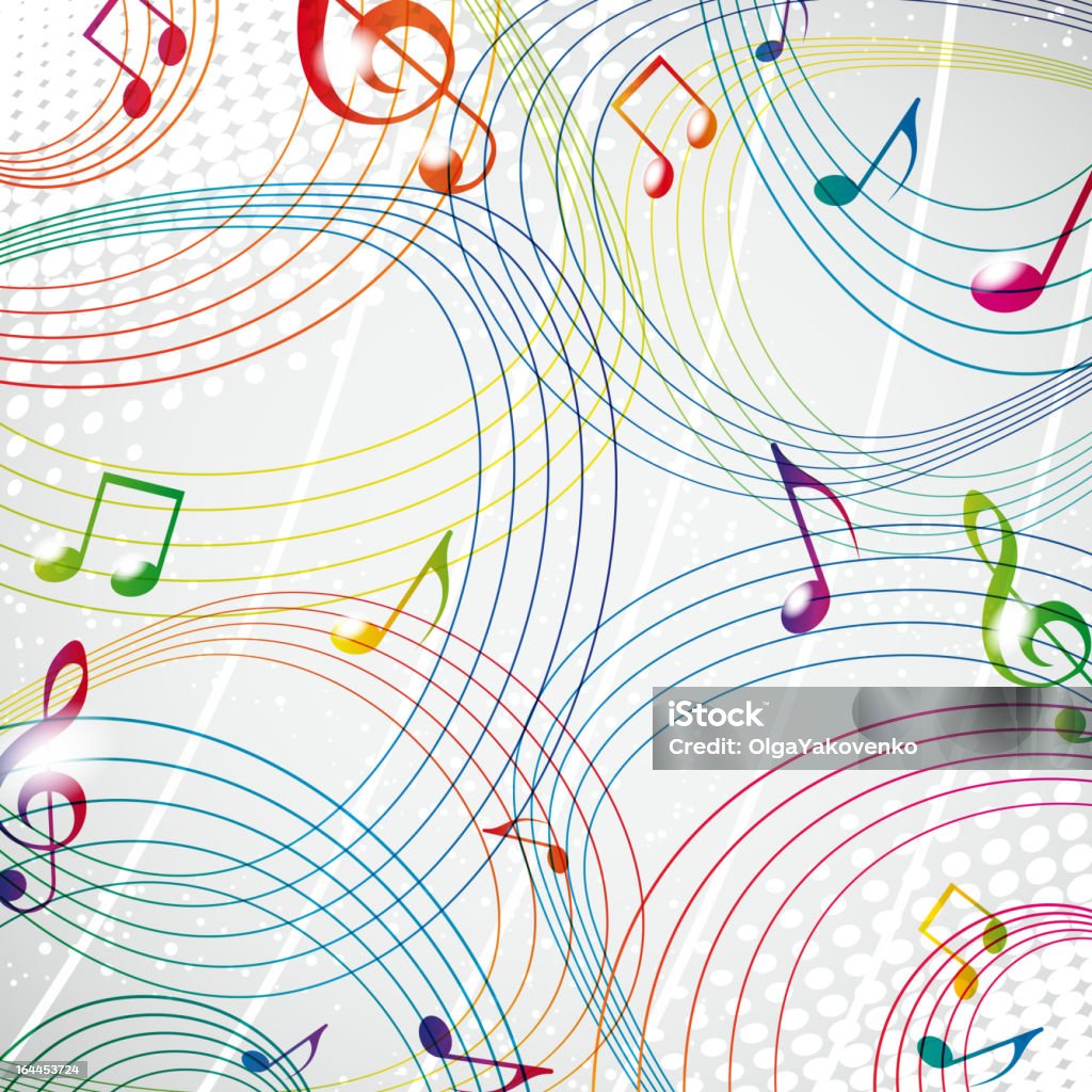 Music Background Stock Illustration - Download Image Now - Backgrounds,  Classical Music, Funky - iStock