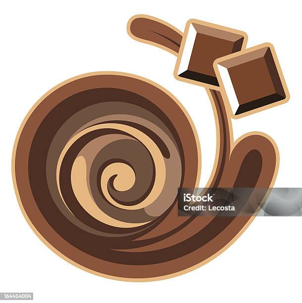 Chocolate Background Stock Illustration - Download Image Now - Backgrounds, Bakery, Beige