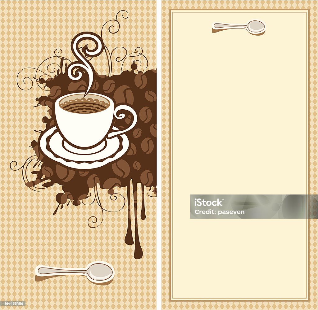 Menu de Café - Royalty-free Café - Colheita arte vetorial