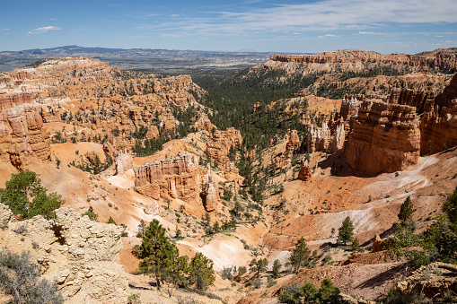 formations. This park is famous of its beautiful orange and red pillars