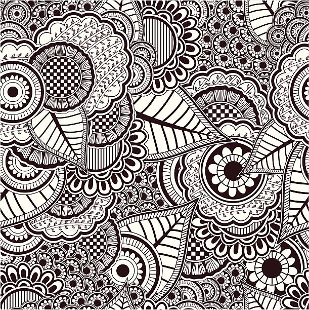 Vector Mehandi Design 40+ Mehandi Design Pictures Illustrations, Royalty-Free Vector Graphics ...