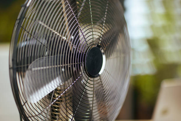 istock Closeup on metal fan 1644592572