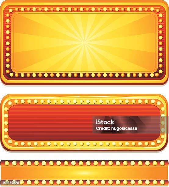 Casino Signs Stock Illustration - Download Image Now - Art, Arts Culture and Entertainment, Backgrounds