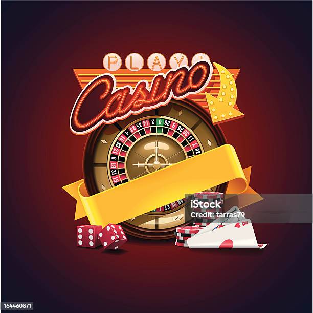 Ilustración de Icono Del Casino y más Vectores Libres de Derechos de Adicción - Adicción, Adición al juego, Anuncio