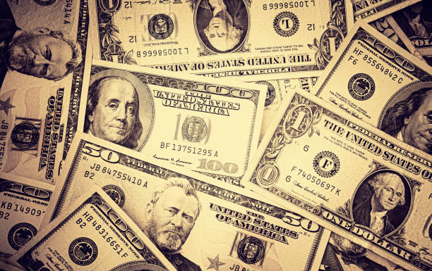 istock Bunch of American dollars 164461366