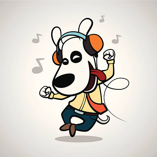 1,985 Dancing Dog Illustrations & Clip Art - iStock | Dancing cat, Excited  dog, Puppy