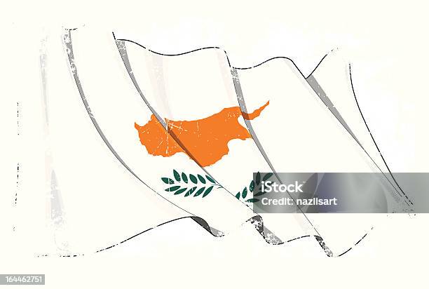 Grunge Flaga Cypru - Stockowe grafiki wektorowe i więcej obrazów Flaga Cypru - Flaga Cypru, Brudny, Europa - Lokalizacja geograficzna