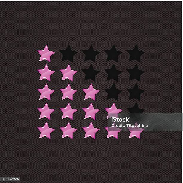 Глянцевые Рейтинг Stars Фиолетовый — стоковая векторная графика и другие изображения на тему Блестящий - Блестящий, В ряд, Веб-страница