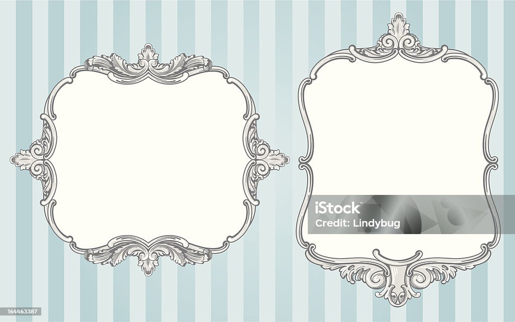 Ornate vintage frames - Векторная графика Антиквариат роялти-фри