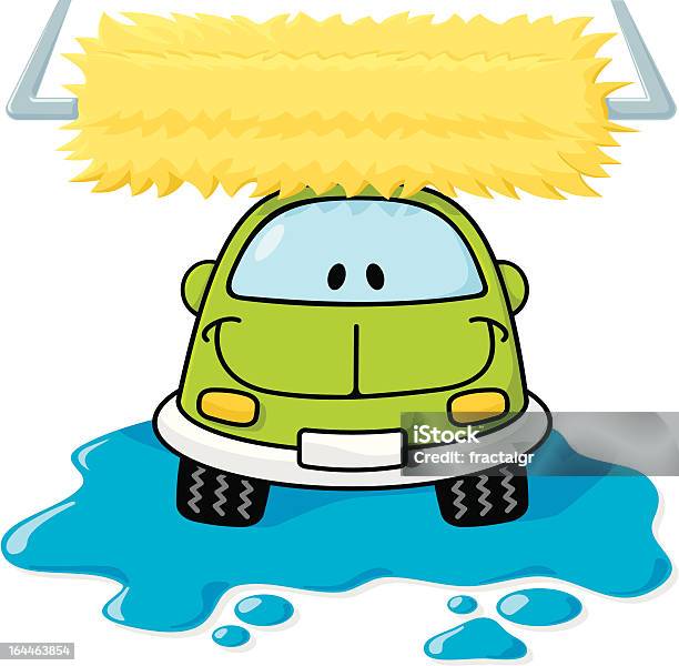 Car Wash Green Stock Illustration - Download Image Now - Car Wash, Blue, Car